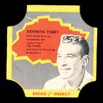 1950-1951 D290-12 Bread for Energy Kenneth Tobey Actor, The Thing from Another World