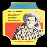 1950-1951 D290-12 Bread for Energy Rod Cameron Actor, Cavalry Scout, Fort Osage