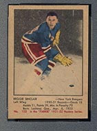 1951-1952 Parkhurst #103 Reg Sinclair New York Rangers
