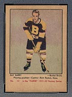 1951-1952 Parkhurst #32 Ray Barry Boston Bruins