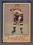1951-1952 Parkhurst #35 Lorne Ferguson Boston Bruins