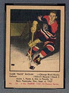 1951-1952 Parkhurst #36 Clare “Rags” Raglan Chicago Black Hawks