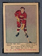 1951-1952 Parkhurst #55 Red Kelly Detroit Red Wings