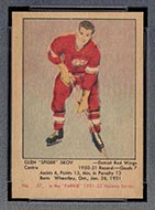 1951-1952 Parkhurst #57 Glen Skov Detroit Red Wings