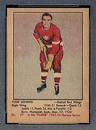 1951-1952 Parkhurst #59 Tony Leswick Detroit Red Wings