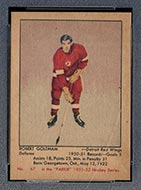 1951-1952 Parkhurst #67 Bob Goldham Detroit Red Wings