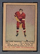 1951-1952 Parkhurst #68 Marcel Pronovost Detroit Red Wings