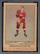 1951-1952 Parkhurst #69 Leo Reise Detroit Red Wings