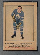 1951-1952 Parkhurst #88 Bob Solinger Toronto Maple Leafs