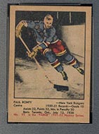 1951-1952 Parkhurst #95 Paul Ronty New York Rangers