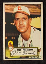 1952 Topps #102 Bill Kennedy St. Louis Browns - Front