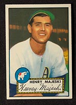 1952 Topps #112 Henry Majeski Philadelphia Athletics - Front
