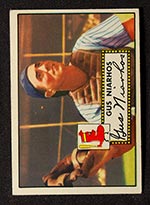 1952 Topps #121 Gus Niarhos Boston Red Sox - Front