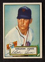 1952 Topps #130 Sheldon Jones New York Giants - Front