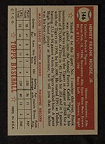 1952 Topps #146 Frank House Detroit Tigers - Gray Back