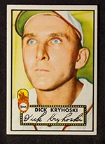 1952 Topps #149 Dick Kryhoski St. Louis Browns - Front