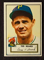 1952 Topps #150 Ted Beard Pittsburgh Pirates - Front