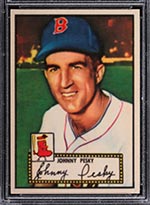 1952 Topps #15 Johnny Pesky Boston Red Sox - Front