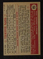 1952 Topps #166 Paul LaPalme Pittsburgh Pirates - Gray Back