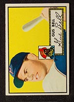 1952 Topps #170 Gus Bell Pittsburgh Pirates - Front