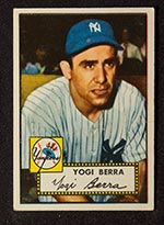 1952 Topps #191 Yogi Berra New York Yankees - Front