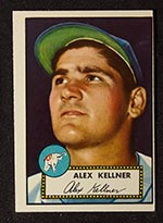 1952 Topps #201 Alex Kellner Philadelphia Athletics - Front