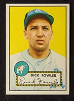1952 Topps #210 Dick Fowler Philadelphia Athletics - Front