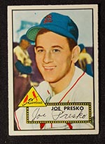 1952 Topps #220 Joe Presko St. Louis Cardinals - Front