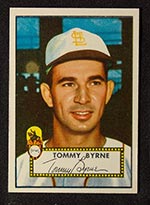 1952 Topps #241 Tommy Byrne St. Louis Browns - Front