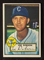 1952 Topps #254 Joe Dobson Chicago White Sox - Front