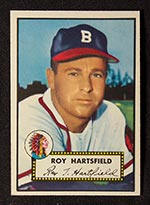 1952 Topps #264 Roy Hartsfield Boston Braves - Front