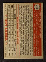 1952 Topps #266 Murry Dickson Pittsburgh Pirates - Back