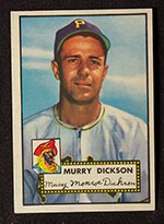 1952 Topps #266 Murry Dickson Pittsburgh Pirates - Front