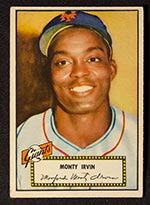 1952 Topps #26 Monty Irvin New York Giants - Front