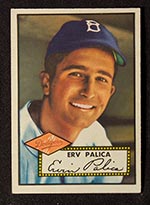 1952 Topps #273 Erv Palica Brooklyn Dodgers - Front