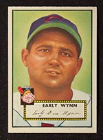 1952 Topps #277 Early Wynn Cleveland Indians - Front