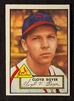 1952 Topps #280 Cloyd Boyer St. Louis Cardinals - Front