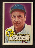 1952 Topps #283 Phil Masi Chicago White Sox - Front