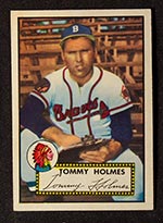 1952 Topps #289 Tommy Holmes Boston Braves - Front