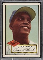 1952 Topps #321 Joe Black Brooklyn Dodgers - Front