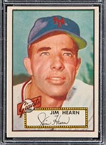 1952 Topps #337 Jim Hearn New York Giants - Front