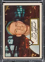 1952 Topps #341 Hal Jeffcoat Chicago Cubs - Front