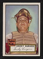 1952 Topps #357 Smoky Burgess Philadelphia Phillies - Front