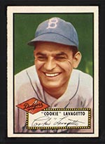 1952 Topps #365 Cookie Lavagetto Brooklyn Dodgers - Front