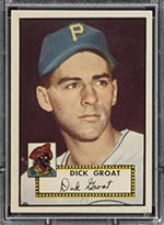1952 Topps #369 Dick Groat Pittsburgh Pirates - Front