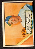 1952 Topps #36 Gil Hodges Brooklyn Dodgers - Front