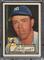 1952 Topps #372 Gil McDougald New York Yankees - Front