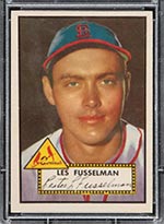 1952 Topps #378 Les Fusselman St. Louis Cardinals - Front