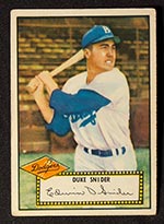 1952 Topps #37 Duke Snider Brooklyn Dodgers - Front