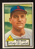 1952 Topps #38 Wally Westlake St. Louis Cardinals - Front